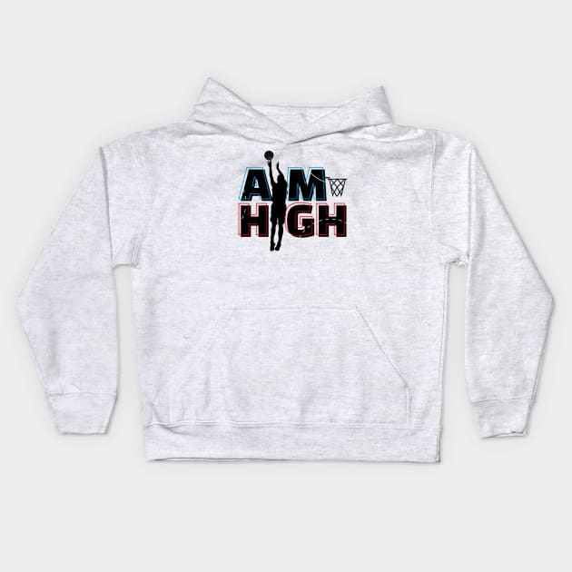 Aim High Kids Hoodie by adibfathi